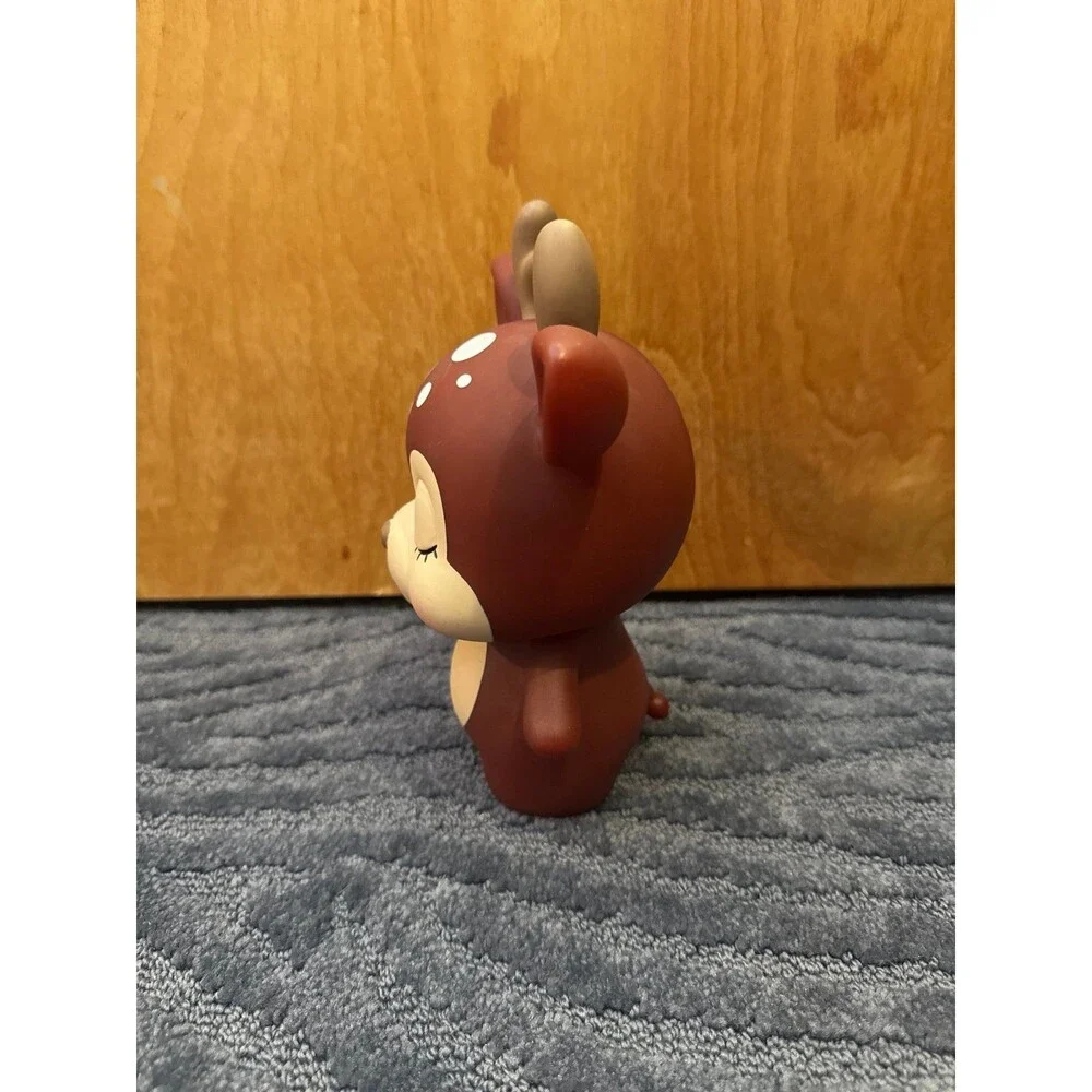 Woodland Deer Piggy Bank Nursery Decor Neutral Baby Room